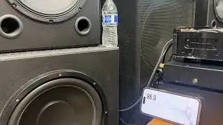 Subwoofer Speaker - Sound Pressure Test