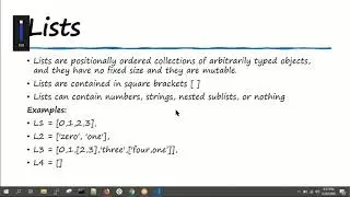 3. Lists and Tuples| Python4gradz