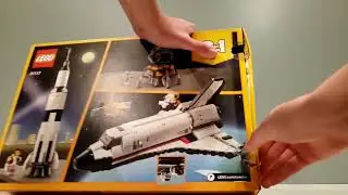 Lego Creator Space Shuttle Adventure 31117 Build