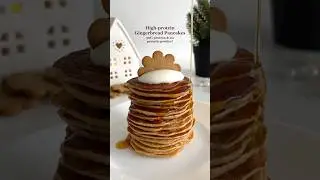 Healthy Pancakes😋 30G protein & no protein powder! #healthyrecipes #highprotein #breakfast