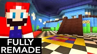 Minecraft, but Super Mario 64's Castle Was Completely Remade to Scale
