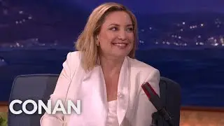 Kate Hudson Is A Big Fan Of Pole Dancing | CONAN on TBS