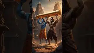 Ram & Hanuman forest workout vlog...🐒🔥🏹 #hanuman #hanumanchalisa #hanumanji #hanumanstatus #god