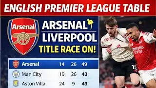 🚨 PREMIER LEAGUE TABLE UPDATED TODAY! | 2025/26 MATCHWEEK 21