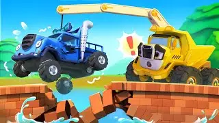 London Bridge is Falling Down | Safety Rules | Nursery Rhymes & Kids Songs | BabyBus - Cars World