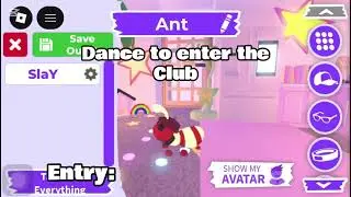 🫧♡Dance To Enter The Club🫧♡ #trend #adoptMe #funny #foryou