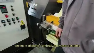 Hot Melt Coating Lamination Machine for Self Adhesive Sticker Label Stock
