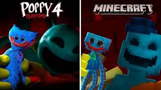 Criei o TRAILER de POPPY PLAYTIME 4 Dentro do Minecraft !