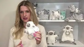 Luxey Lamb Teether Rattle | Mary Meyer Stuffed Toys