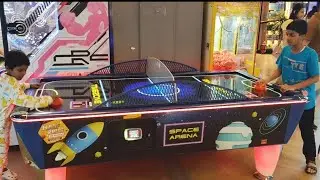 Saad & Aiza  | Air Hockey Game | Time Zone | R-City Mall | Ghatkopar | Mumbai | 13 January 2026 
