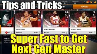 Getting Next Gen Master Super Fast Tips and tricks NBA live Mobile 19
