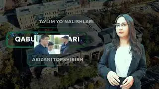 🇺🇿Yangi O'zbekiston unversitatiga qabul boshlandi.