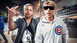 Cubs Fan Goes to White Sox Game!