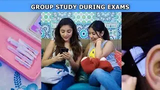Group Study During Exams | Ft. Tena Jaiin & Paayal Jain | The Paayal Jain Clips