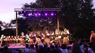 Donaire na Romaría de Sta Margarida 19 - Regueifa de Negreira de Vilamaior e muiñeira de Coro de Rao
