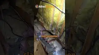 Reinforcing an insulated attic wall - preventing hot temperature differences!🥵 #energy #home #hvac