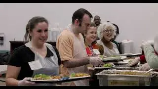 At a shared meal, shared goals build community