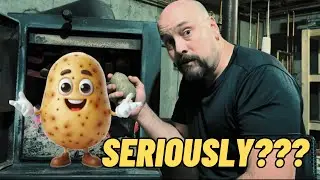 Какой безумный миф! &mdash; Сжигание картофельных очистков для чистки дымохода???