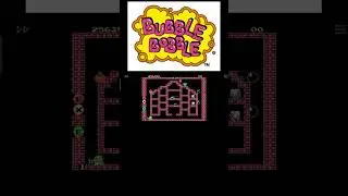 Bubble Bobble Stage 21. #retrogaming #bubblebobble #famicom #consolegaming