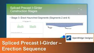 2 3 Spliced Precast I Girder &ndash; Erection Sequence N1