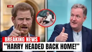 Prince Harry **LEAVES** Montecito as Piers Morgan DROPS Meghan &lsquo;Yacht&rsquo; BOMBSHELL