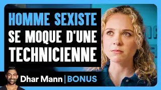 Sexist Man Mocks Blonde Technician | Dhar Mann Studios