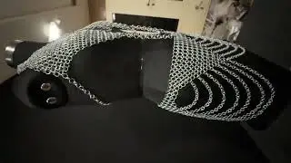 Artisans Hub Medieval Chainmail Body Armor Dress ⚔️ Fantasy Chainmail Outfit | LARP Gothic Cosplay
