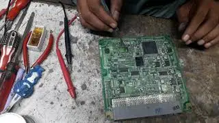 How to Repair ECU | ECM Toyota Hilux Vigo Diesel 2 Kd in URDU | Hindi