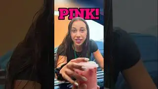 Ordering Starbucks Pink Drink #shorts