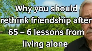 Why You Should Rethink Friendship After 65 &ndash; 6 Lessons from Living Alone
