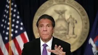 New York Governor Andrew Cuomo Makes an Announcement, Holds Briefing