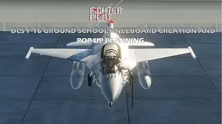 DCS planning an attack and making a Kneeboard in the F-16C - ENGLISH