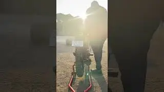 Hero Splendor NXG made as Scrambler