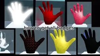 how to get all badges and 7 gloves in roblox killstreak button test👋🤔