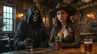 She Drinks with Death Tonight | Gritty Dark Country Bar Mix