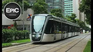 Tranvías y Metro de Río de Janeiro - Brasil (HD)