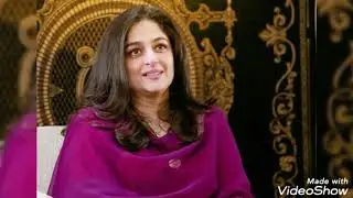 Nadia jamil personal views about life by giving the example of tree