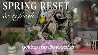 spring reset & life refresh 2023 | job, car cleaning, decorating