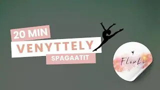 10 min venyttely &bull; spagaatit