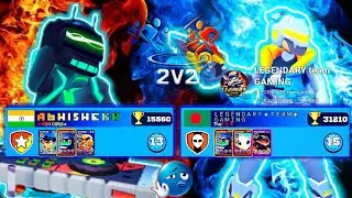 2V2 with Legendary Team Gaming🫡❤️&zwj;🔥 - Frag Pro Shooter🎯