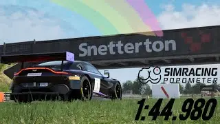 1:44.980 SNETTERTON HOTLAP | AMR V8 | ACC | popometer.io