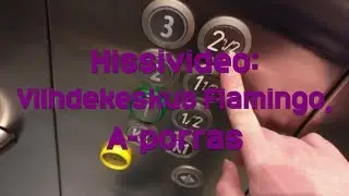 Hissivideo: Viihdekeskus Flamingo, Vantaa, A-porras - 2007–2008 KONE MonoSpace