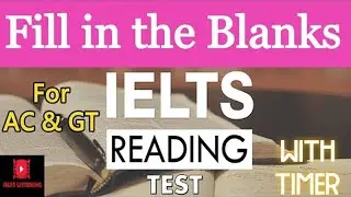 IELTS READING PRACTICE TEST WITH ANSWERS 2025 I FILL IN THE BLANKS IELTS READING PRACTICE NEW TEST