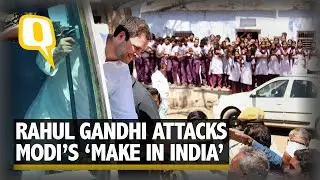 &lsquo;Make in India&rsquo; Has Failed, Alleges Rahul Gandhi in Karnataka