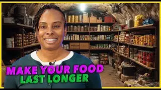 Four Methods To Make Your Food Last Longer | How To Store Your Food and Make A Survival Pantry