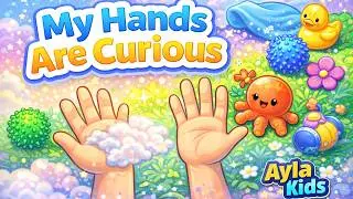 My Hands Are Curious🎵  | Fun Kids Song | Ayla Kids