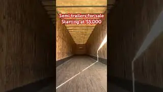 Semi trailers for sale starting at $5,000.       #trucking #transportation #semitruck #semitrailer