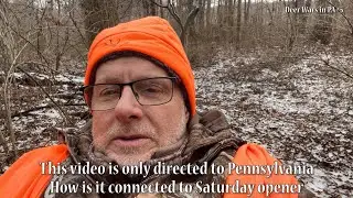 Deer wars in Pennsylvania #5 , Sunday hunting