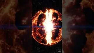 Sun Breaks into Two Glowing Halves Stunning Sci-Fi Visual | Epic Space Short | Nebula Shots