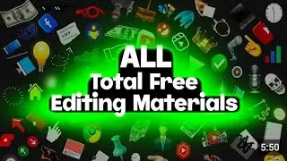 🔥High Quality🎁FREE EditingMaterials for YouTube VIDEOS! @creaview0